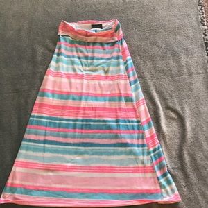 Striped skirt size 10 girls